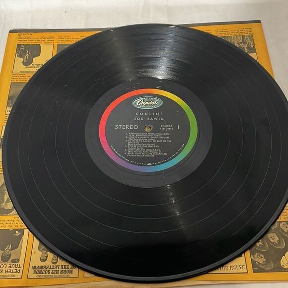 Lou Rawls vinyl Record soulin’ - Picture 5 of 9